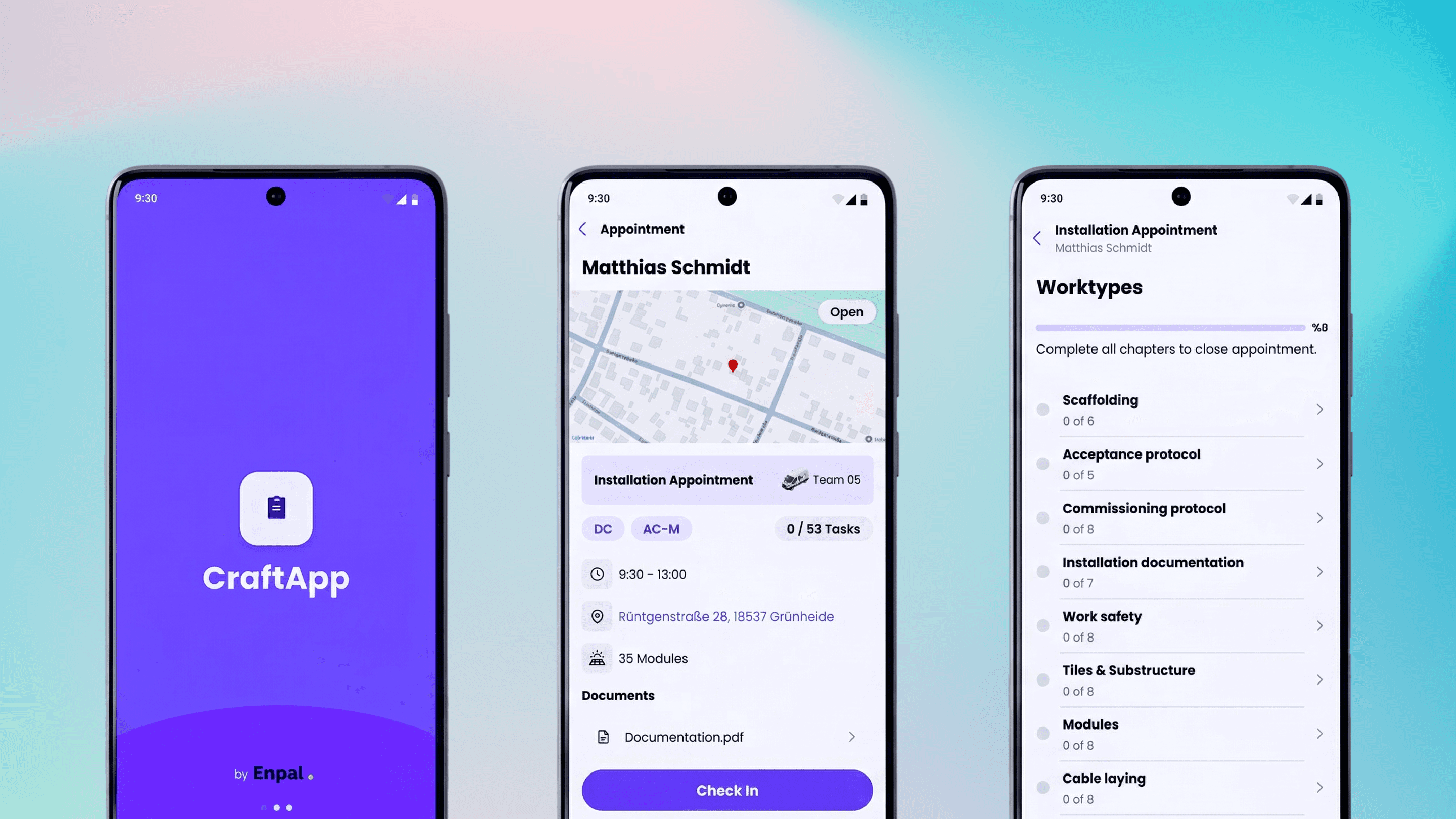 CraftApp results banner